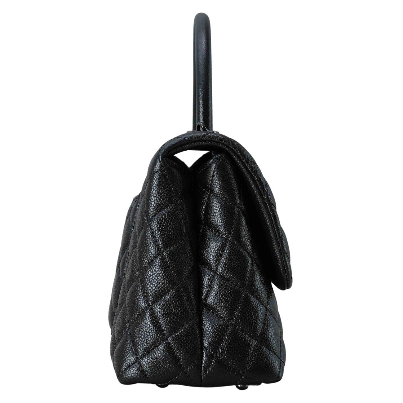 CHANEL(USED)샤넬 A92991 캐비어 코코핸들 미듐